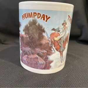 Leanin Tree Novelty Coffee Mug "Hump Day" Coffee Mug Gift Mug circa 1990s NOS